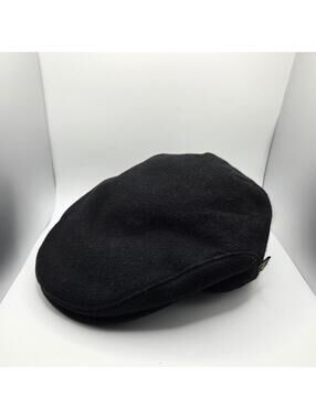 Mucros Weavers Irish Flat Cap Mens TRINITY CHARCOAL/BLACK ? Small